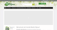Desktop Screenshot of bioeticbijoux.com